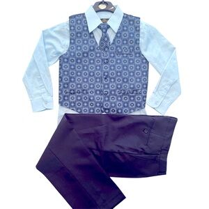 Boys’ 4 piece Vest Set Size 10